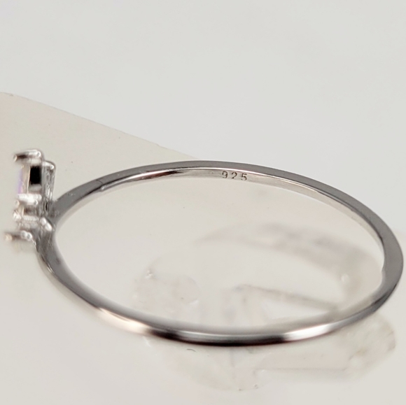 Sterling Silver Aurora Stack Ring - Picture 13 of 16